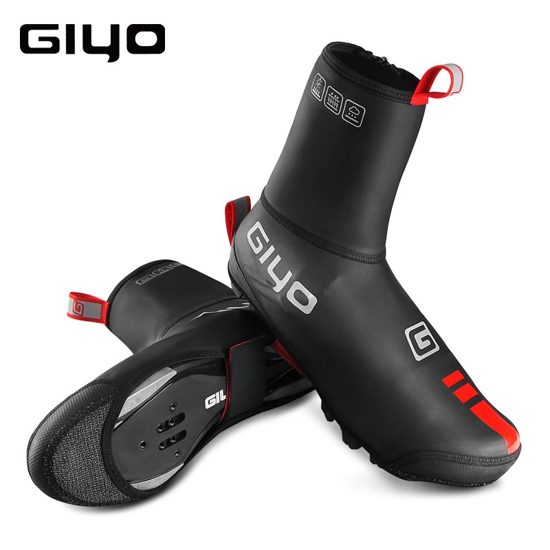 GIYOBicycle Cycling Shoe Covers Lock Shoe Covers Mountain Road Bike Windproof Waterproof Dustproof Outdoor Cycling Shoes