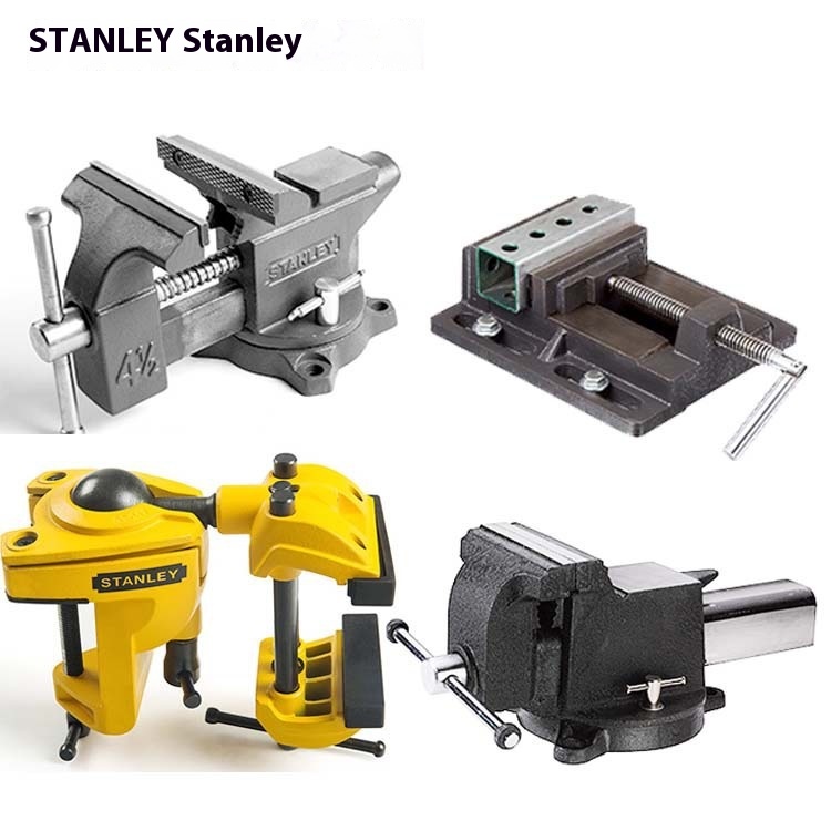 Stanley Max Steel Heavy-duty Bench Vise4-inch/5/6/8-inch Multi-function Workbench Precision Woodworking Vise