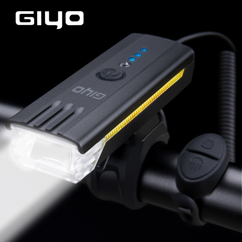 GIYOBicycle Headlight USBCharging Bicycle Supplies Waterproof Headlight Sports Equipment