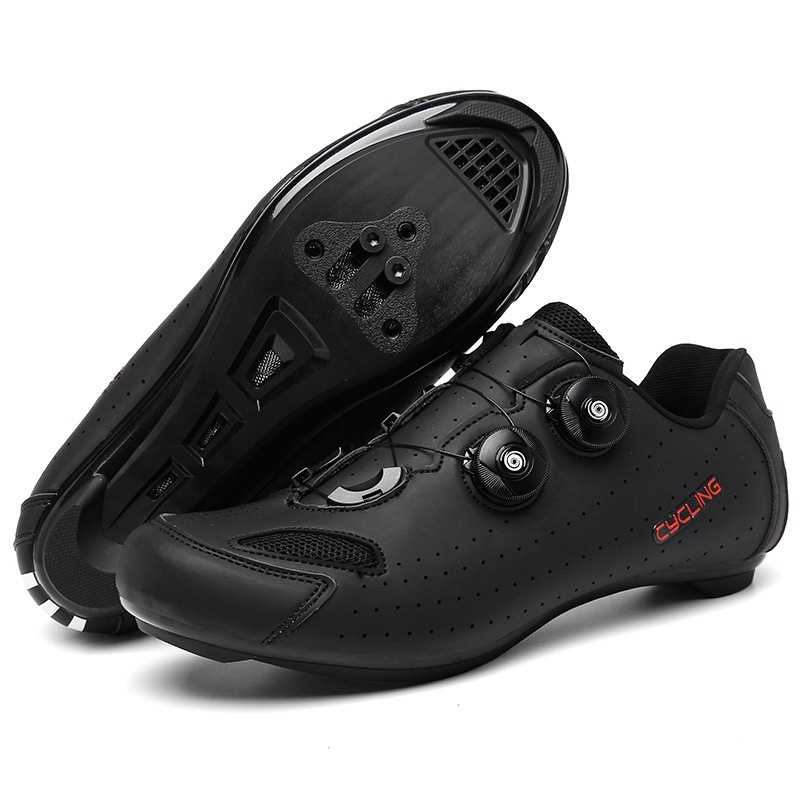 Road Lock Bicycle Cycling Shoes Mountain Bike Lock Shoes Lockless Shoes Breathable Dynamic Bicycle Hard Bottom Cycling Shoes Men And Women