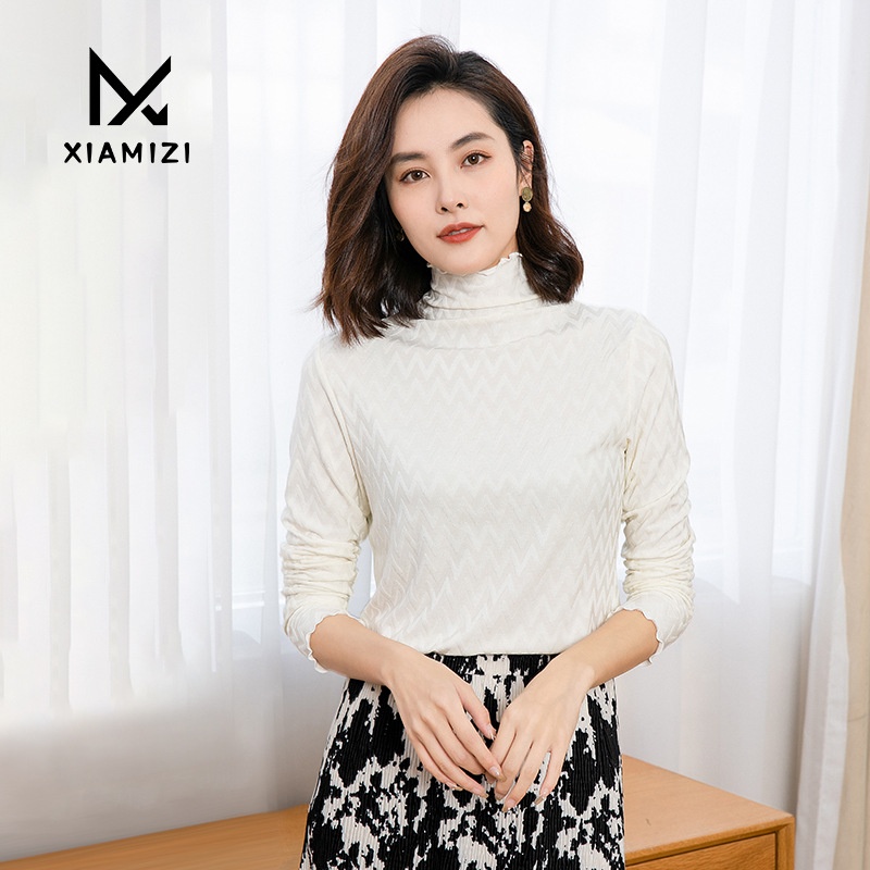 Style Pullover Half Turtleneck Bottoming Shirt For Women,Inner Wear,Slim Outer Wear Sweater For Women,Autumn And Winter Tops,Knitted Sweaters For Women