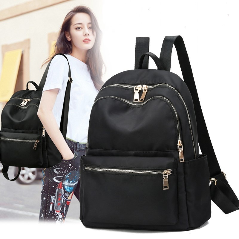 Backpack Women Korean Style Oxford Cloth Small Backpack Ladies Nylon Versatile Fashion Nylon School Bag