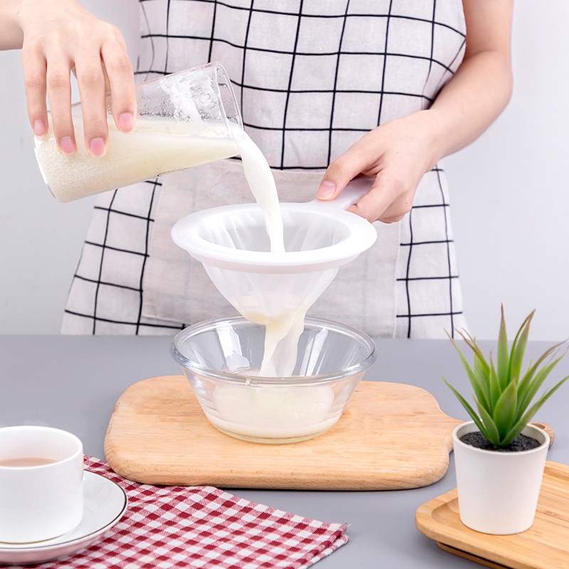 Soy Milk Filter Household Ultra-fine Baby Juice Filter Mesh Separation Filter Slag Artifact Kitchen Colander