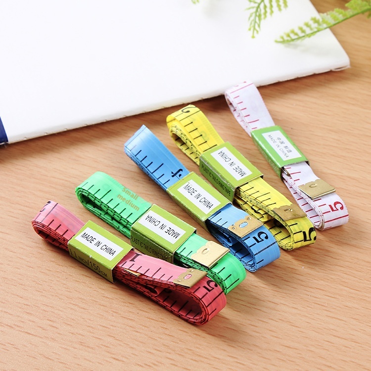 Online Gift Plastic Soft Ruler To Measure Chest Circumference Soft Ruler Waist Circumference Ruler Small Tape Measure Clothing Meter Ruler Three Measurements Ruler