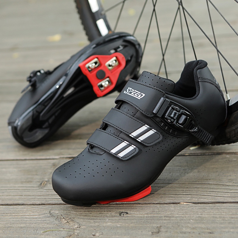 Cycling Shoess Outdoor Road Mountain Men And Women Hard Bottom Lock Shoes Bicycle Lockless Dynamic Cycling Shoes