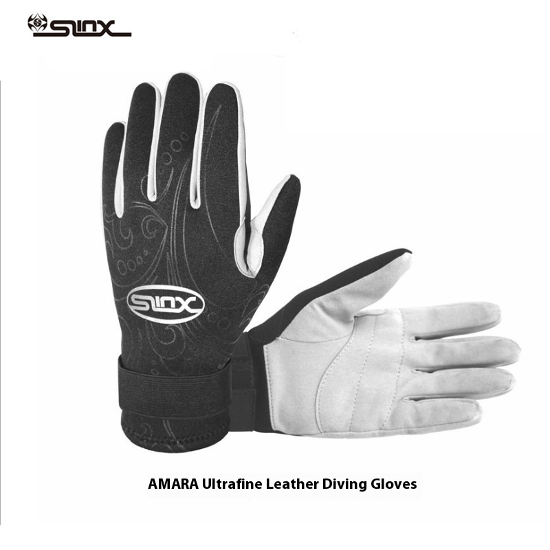 Diving Gloves Microfiber AMARA2mm Neoprene Microfiber Leather Swimming Warm Anti-wear Anti-stab Diving Suit