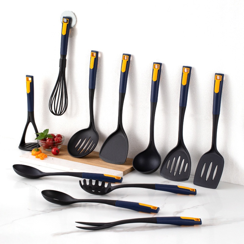 Nylon Kitchenware11-piece Set Non-stick Pan Household Spatula Cooking Spatula High Temperature Resistant Food Grade Kitchenware Set