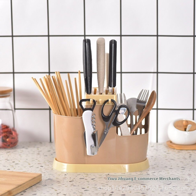 Kitchen Chopstick Tube Rack Stainless Steel Household Drain Rack Quick Rack Household Chopstick Cage Chopstick Basket Chopstick Bucket