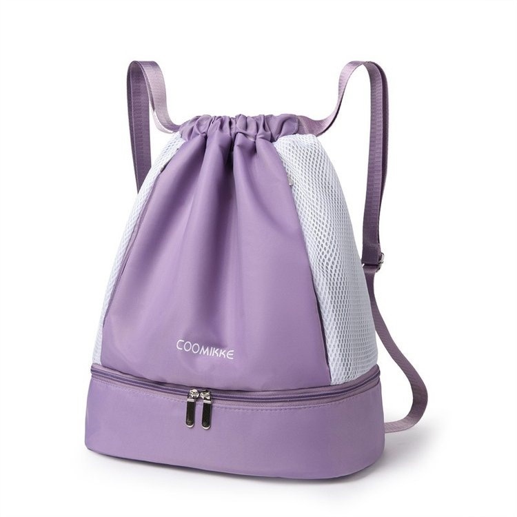 Wet And Dry Separation Fitness Bag For Women With Shoe Storage For Sports Swimming Yoga Backpack For Outdoor Travel Lightweight Backpack