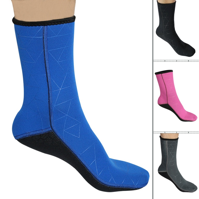 1833 Thickened3mm Warm Diving Socks Men And Women Comfortable Non-slip Winter Swimming Snorkeling Socks Men And Women Super Elastic Beach Socks