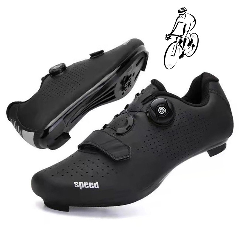 Cycling Shoes Mountain Bike Hard Bottom Outdoor Men's And Women's Road Bike Bicycle Shoes Lockless Leisure Cycling Shoes Professional Lock Shoes