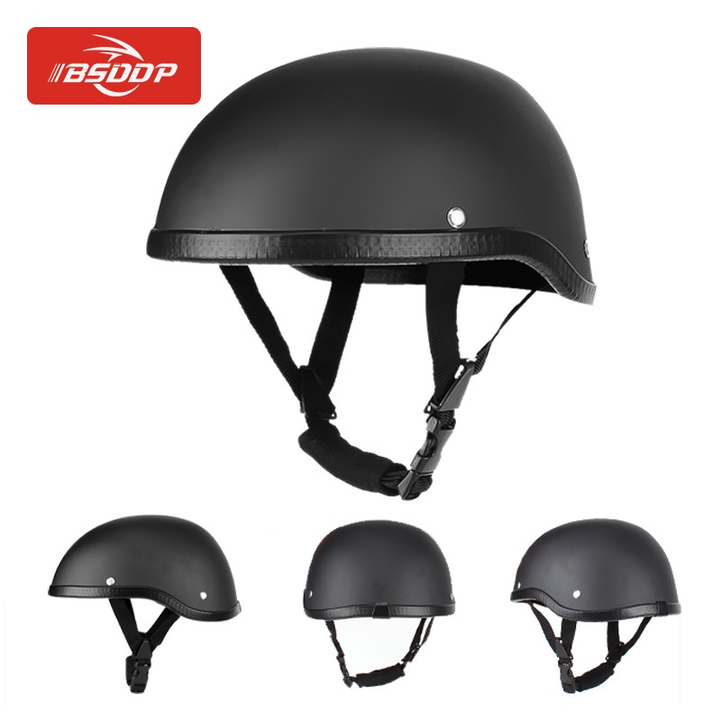 Hot-selling Electric Car Small Harley Helmet Summer Scooter Half Helmet Men And Women Retro Helmet Scoop Safety Supplies