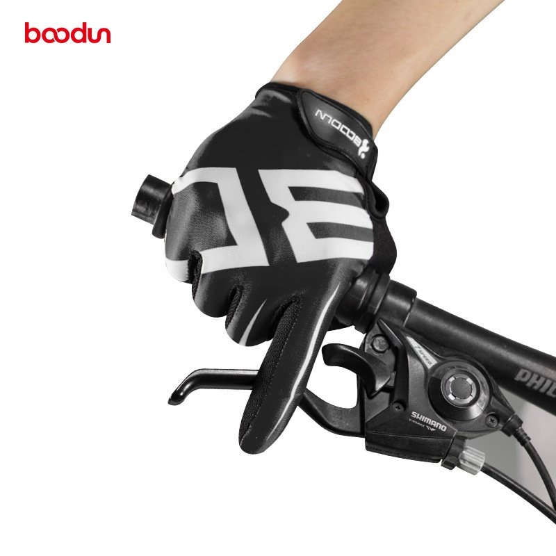 BOODUN/Boden Bicycle Gloves Outdoor Sports Lycra Long Finger Gloves Cycling Gloves