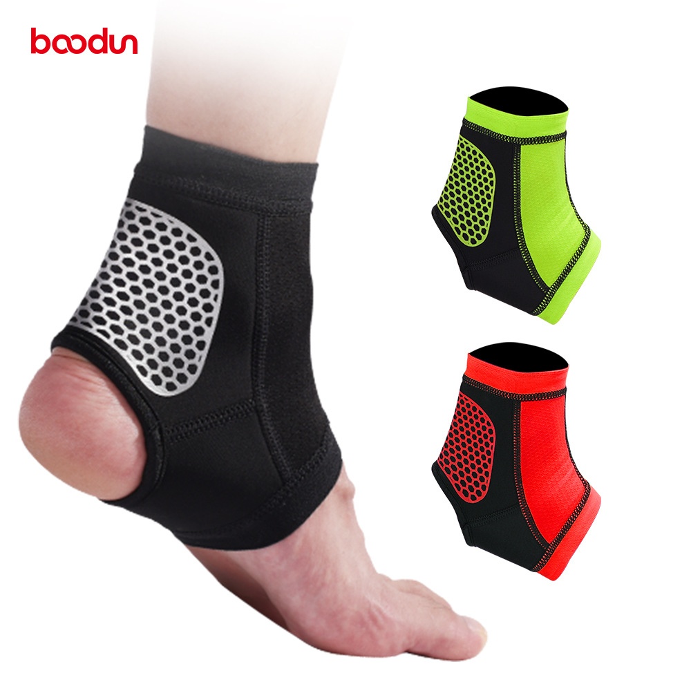 BOODUN/Boton Silicone Anti-slip Ankle Protection Breathable Outdoor Sports Football Basketball Anti-sprain Ankle Protection