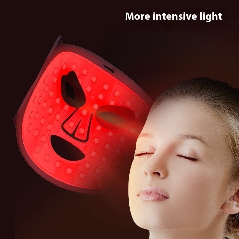 Photon Rejuvenation Beauty Mask LEDInfrared Light Wave Beautytrument Household Silicone Anti-wrinkle Masktrument