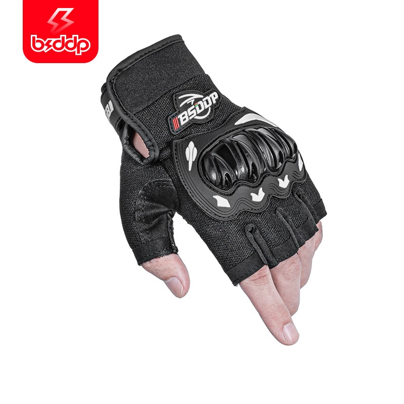 BSDDPSummer Half-finger Cycling Sports Gloves Non-slip Breathable Wear-resistant Outdoor Sports Hand Protection Equipment