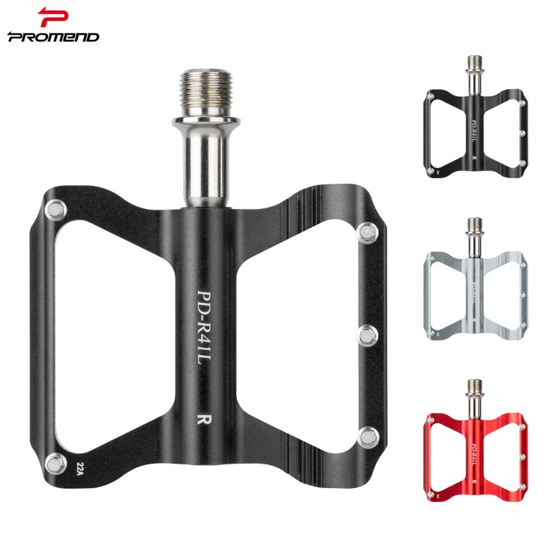 PROMENDBicycle Pedal Folding Bike Aluminum Alloy Bearing41 CNCRoad Bike Pedal Riding Accessories