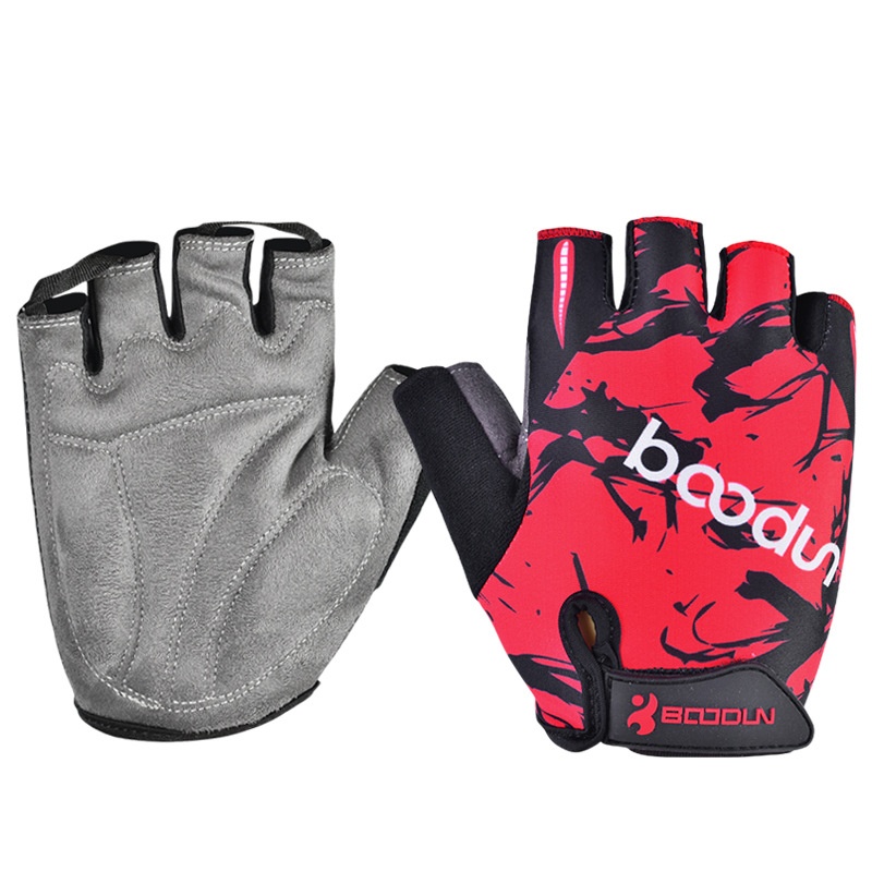 BOODUN/Boton Parent-child Series Men's And Women's Fitness Gloves Children's Non-slip Half-finger Gloves