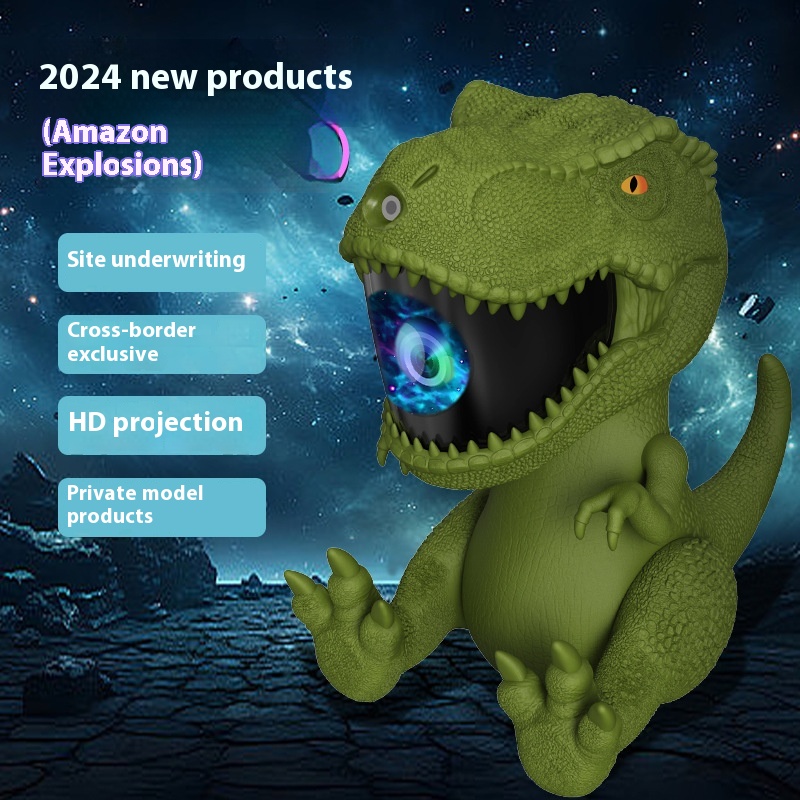 Dinosaur Star Lamp STyrannosaurus Rex Atmosphere Projection Lamp Bedroom LEDNight Light