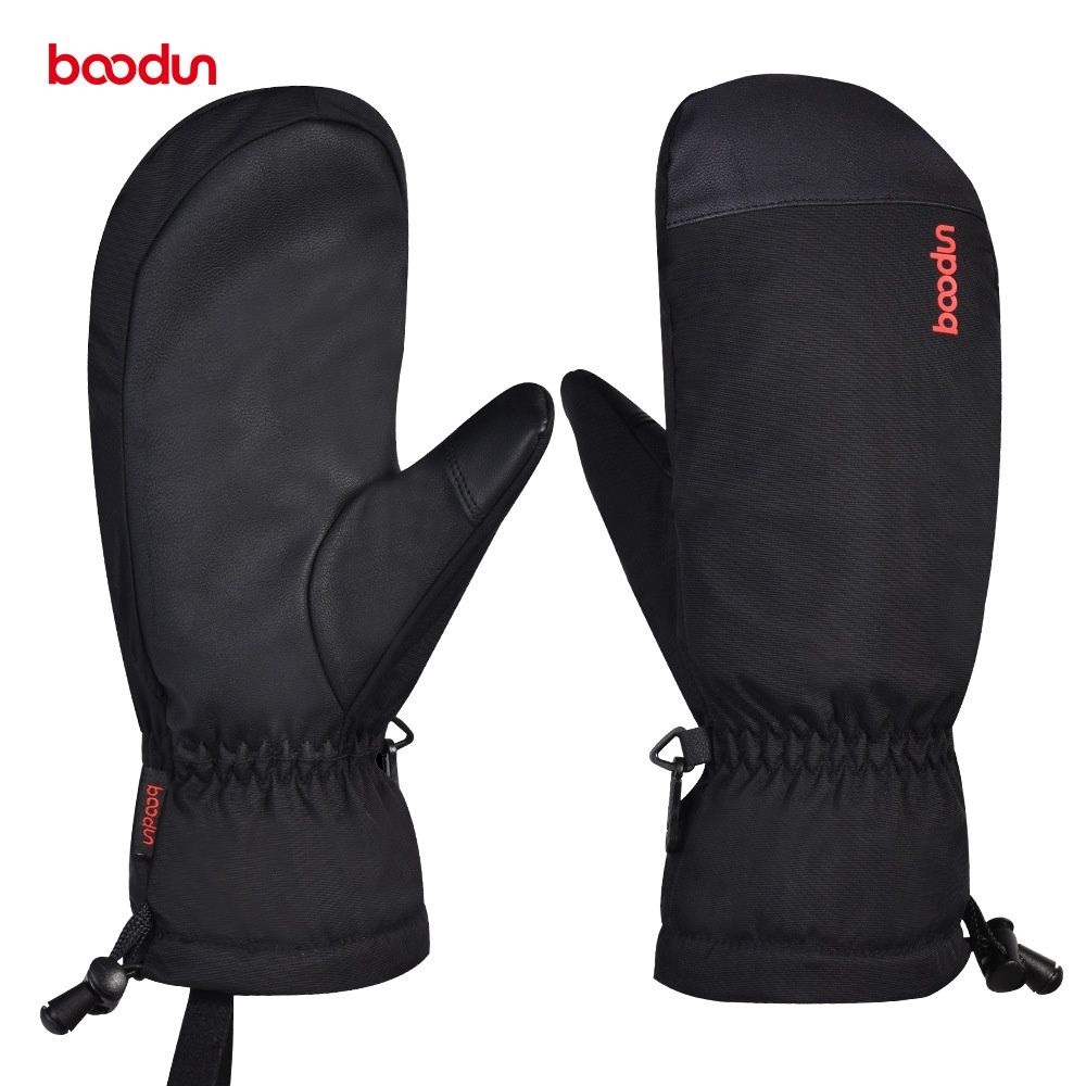 Boodun Winter Warm Ski Gloves Outdoor Windproof Waterproof Wear-resistant Gloves