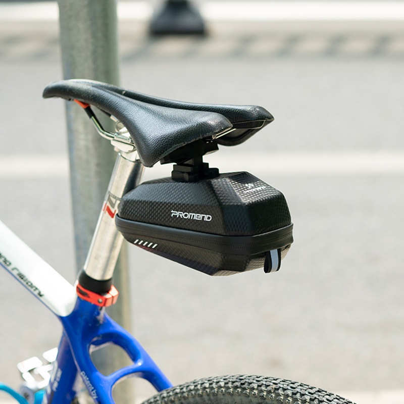 PROMENDBicycle Bag Front Beam Bag Large Capacity Hard Shell Top Tube Bag Seat Rear Tail Bag Saddle Bag Cycling Equipment