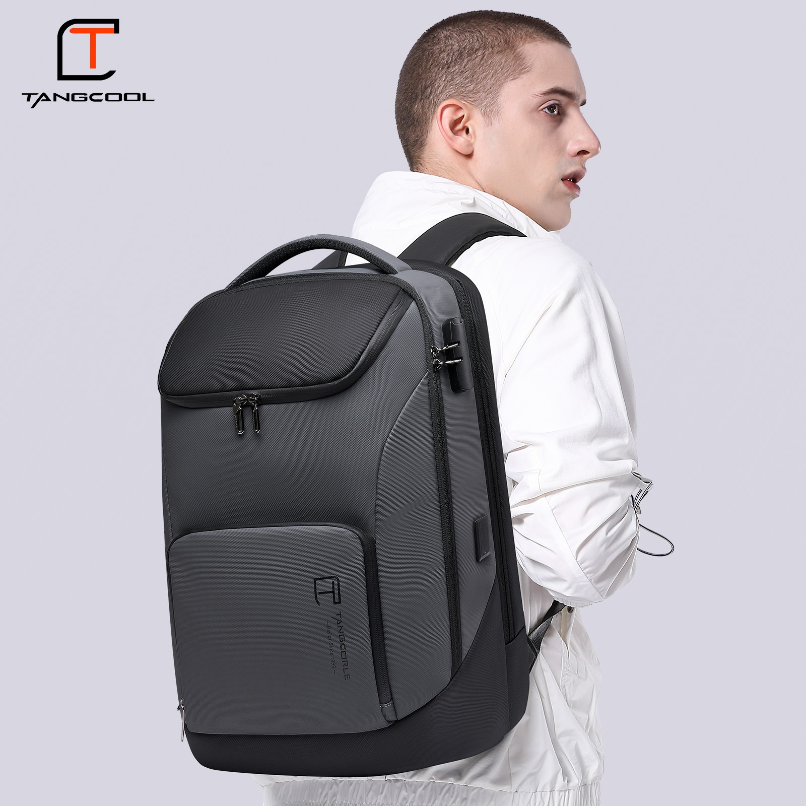 Men's Backpack Casual Business Computer Bag Large Capacity Multi-function Travel Backpack Backpack