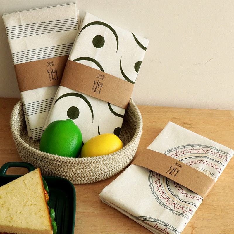 Cotton Fabric Napk,Placemats,Small Tablecloths,Nordic Style Western-style Tablecloths,Baking Food Shooting Background Cloth