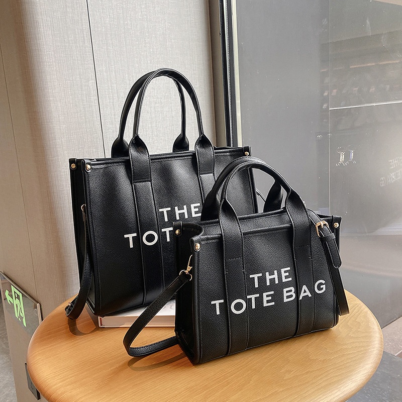 Large Capacity Tote Bag For Women Korean Style Fashionable Handbag Stylish Commuting Shoulder Messenger Bag
