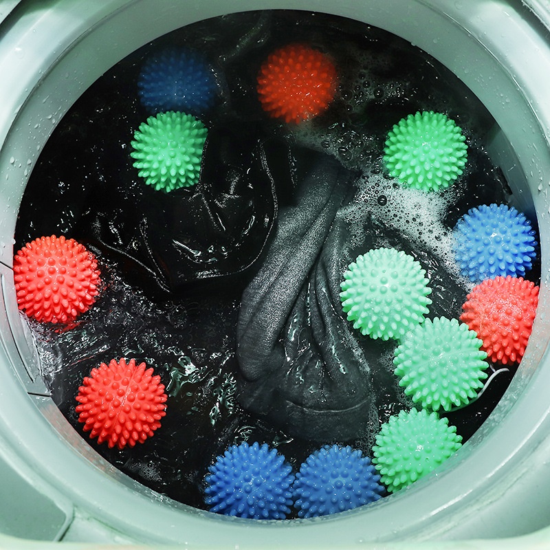 Household Washing Machine Cleaning Ball Washing Rubbing Dry Clothes Laundry Ball Clothes Fluffy Anti-winding Dryer Ball