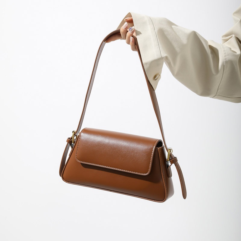 Autumn And Winter Bags For Women Style Fashionable Small Square Bags This Year Popular High-quality Solid Color Shoulder Underarm Bags