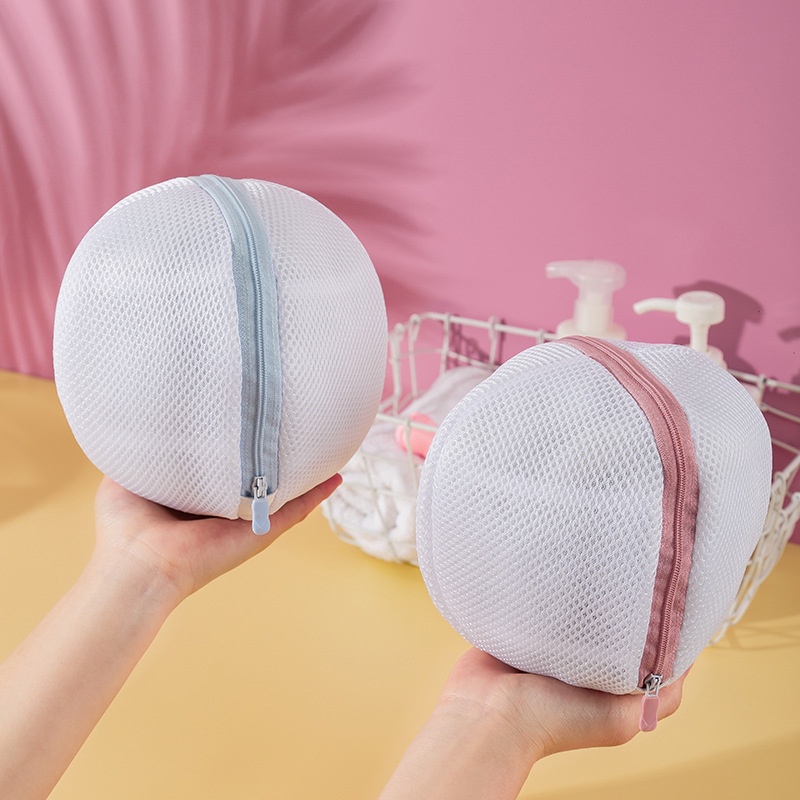 Japanese Underwear Laundry Bag Sandwich Washing Bag Anti-deformation Spherical Cleaning Bag Washing Machine Supplies