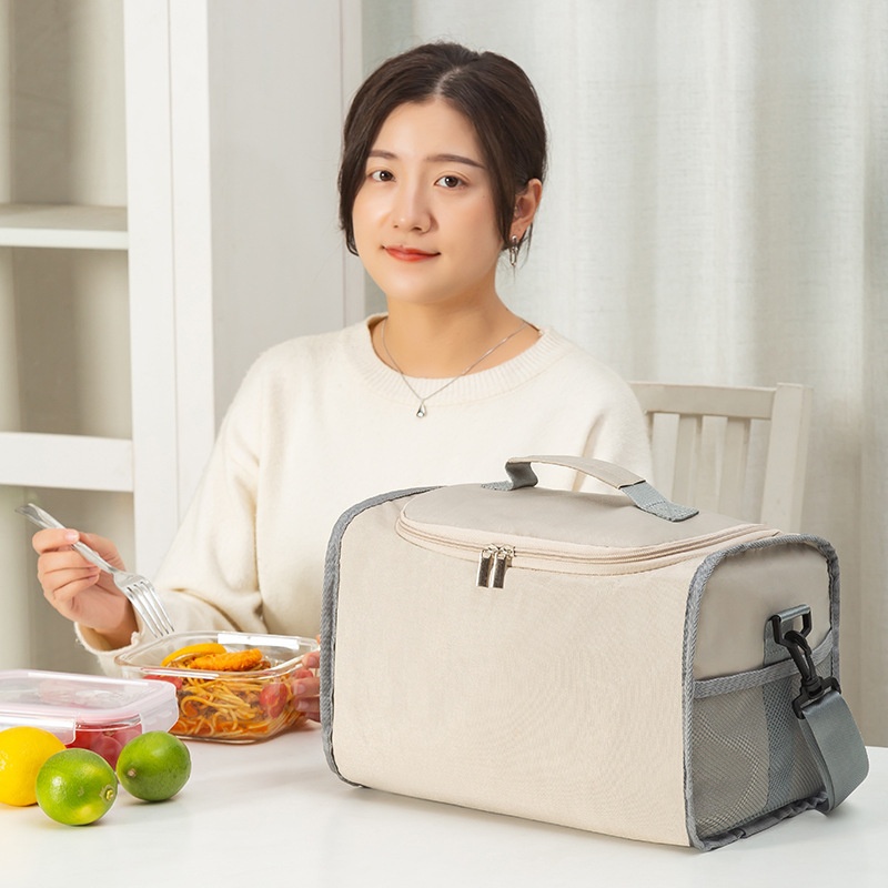 Multi-purpose Large Capacity Lunch Bagulation Shoulder Picnic Bag Portable Constant Temperature Lunch Bag Ice Pack