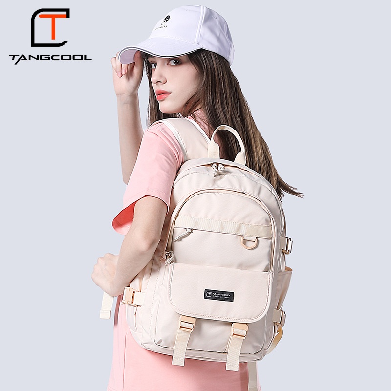 Tangku Style Backpack Men's Casual Korean Version Student Schoolbag Multifunctionaly Brand Backpack Men's Gift