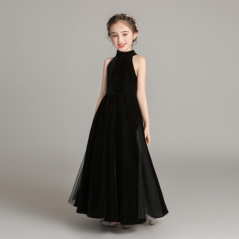 Children's Dress Model Catwalk Princess Dress Girl Piano Performance Costume Annual Meeting Host Evening Dress