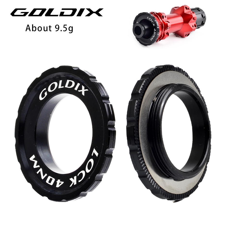GOLDIXCenter Lock Hub Lock Ring9/12/15mm Axle MTBMountain Bike Ultra-light Center Cover