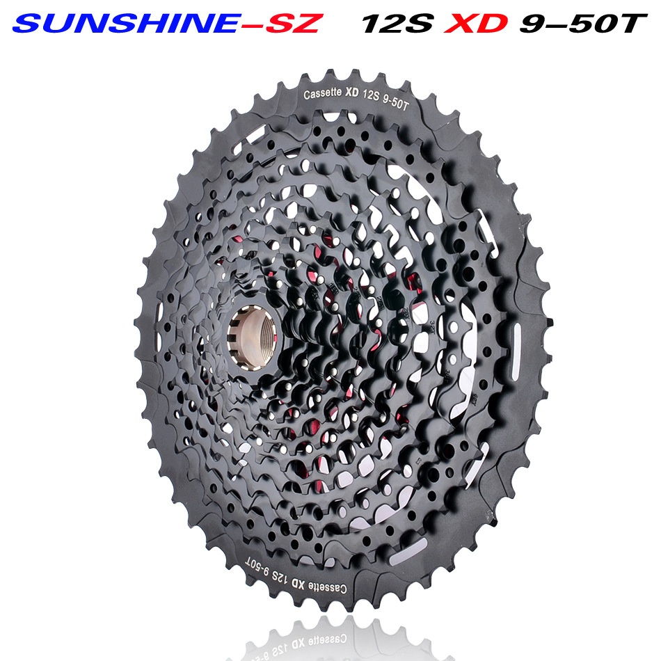 GOLDIXMountain Bike12 Speed50 TFlywheel9-50 TMountain Bike Cassette XDFlywheel Road Bike Accessories