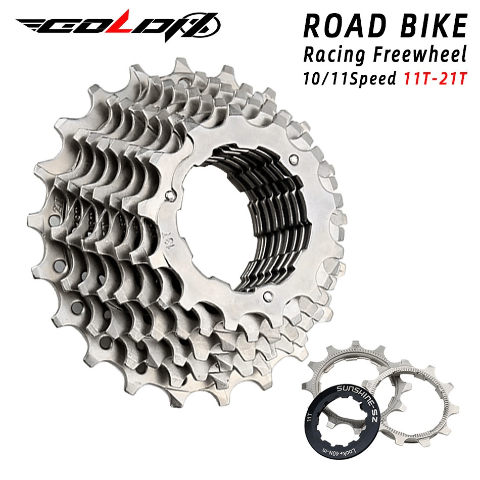 Sunshineztto Road Bike Flywheel10 S11-21 T/11 S11-21 TSpeed Accessories Gear