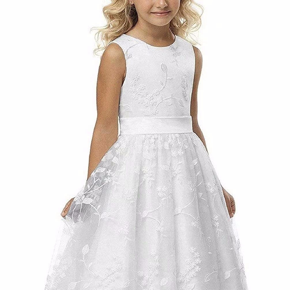 European And American Girls Mesh Long Skirt Children's Dress Puffy Princess Skirt Cinderella Performance Dress One Piece