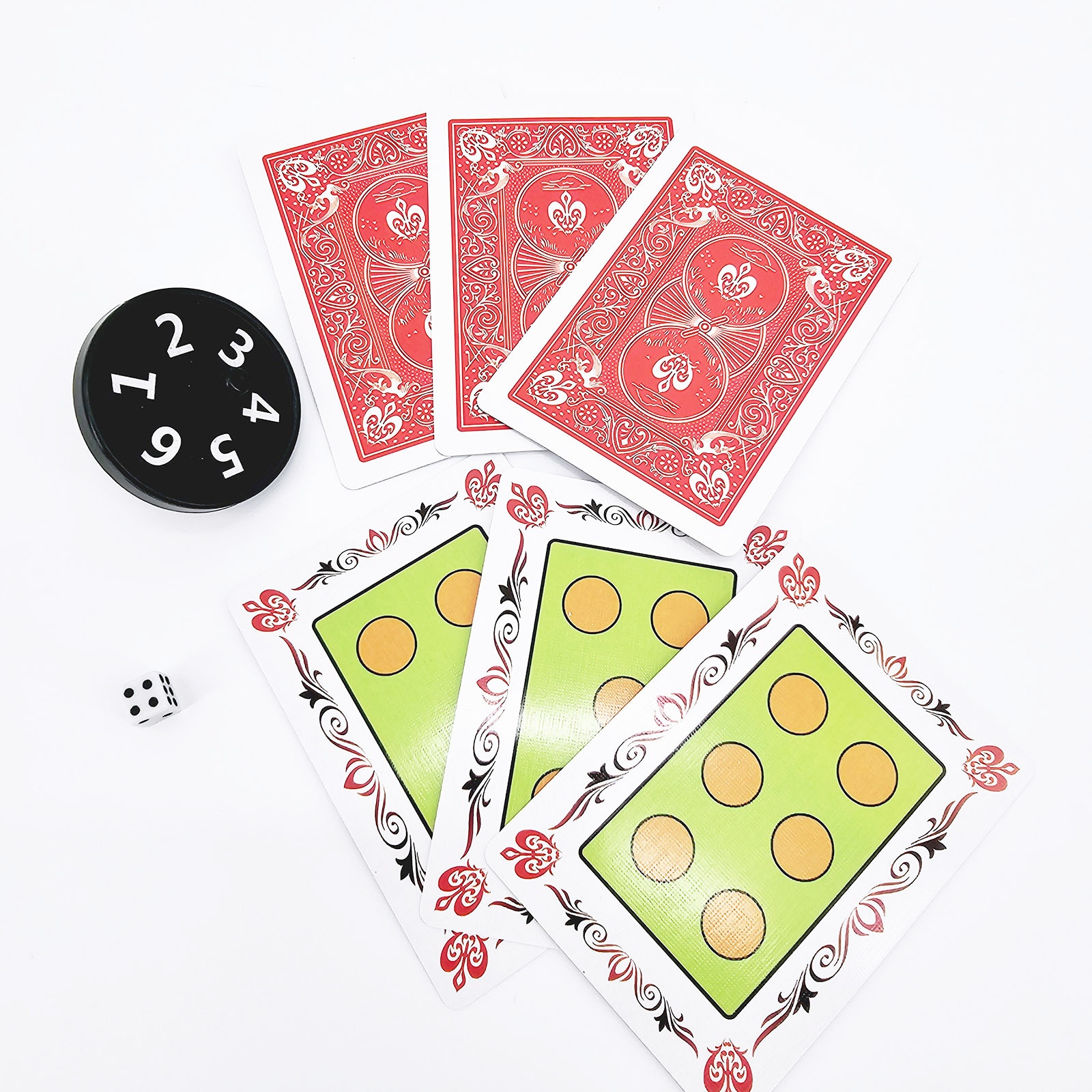 G0523 Gyro Prediction With Identification Card King Magic Magic Props SChildren's Toys