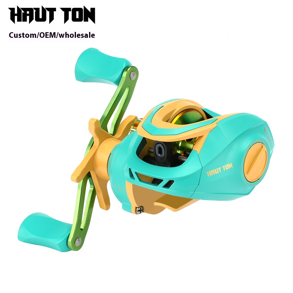 Haodun Fishing Reel Shallow Line Cup Black Water Drop Reel Luya Micro-object Fishing Reel Long-distance Casting Sea Fishing Reel High Speed MA