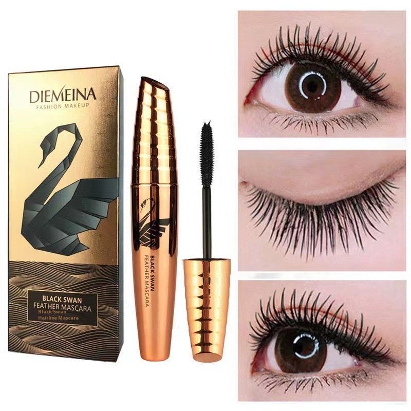 Diemina981 Black Swan3 DThick Mascara Waterproof Non-smudge Brushed Lengthening Thick Eyelashes