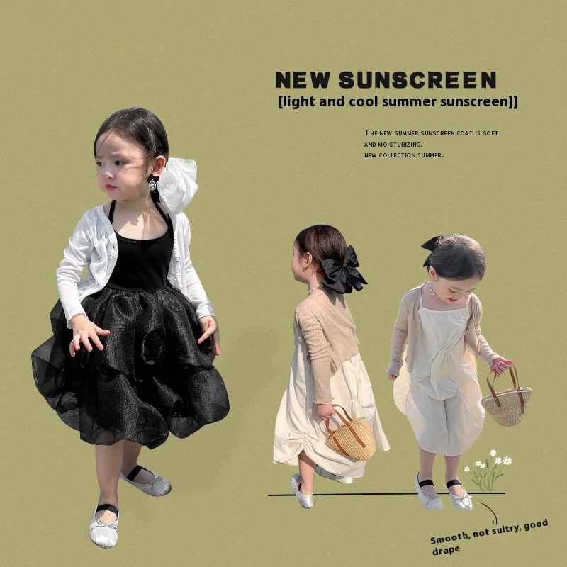 Carefully Selected Weimu Children's Clothing Girls Sun Protection Clothing Summer Children's Breathable Sun Protection Skin Clothing Baby Tops