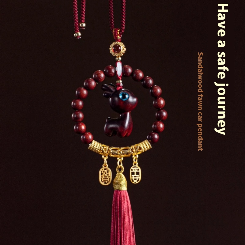 Car Pendants,Car Interior Pendants,One Deer,Safe Car Pendants,Rearview Mirror Pendants,Car Interior Pendants,Safe Deer Female