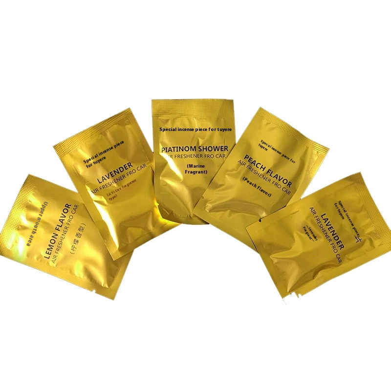 Air Outlet Scented Tablets Replenishing Liquid Scented Cotton Tablets Lemon Cologne Lavender Fixed Foreign Trade Odorless Scented Tablets Gifts