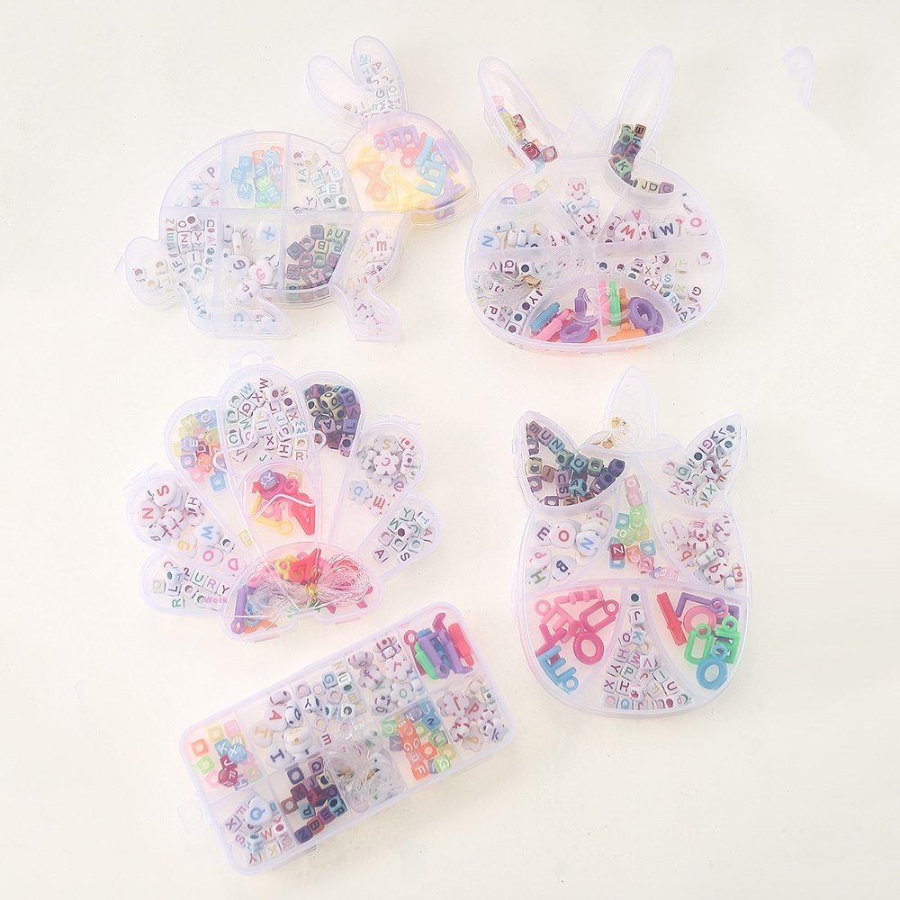 DIY0052 European And American Beading Training Handmade DIYMaterials Loose Beads Necklace Bracelet Jewelry Female Beading Accessories