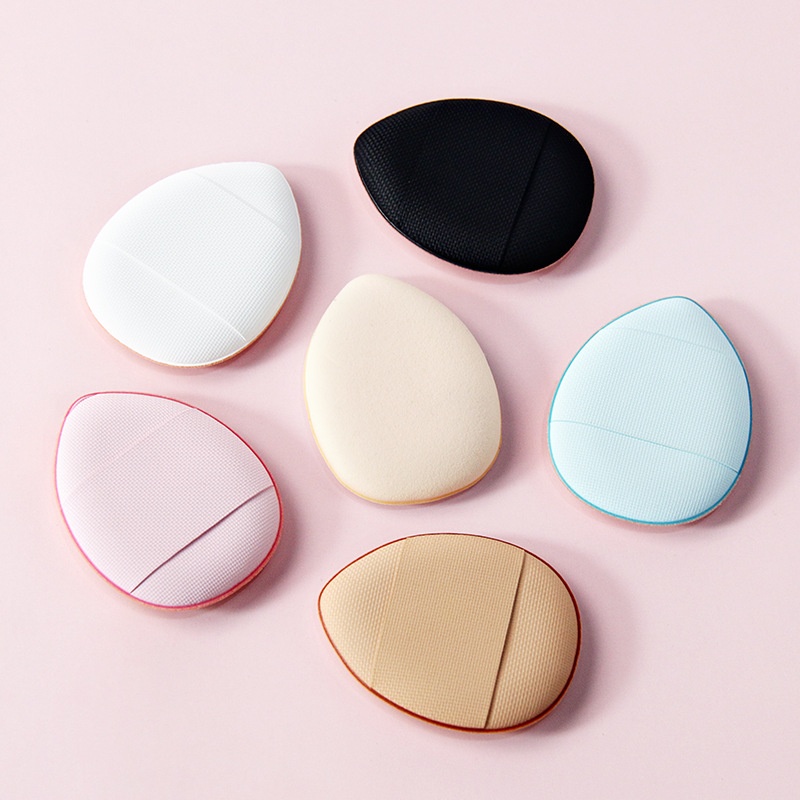 Finger Powder Puff Mini Thumb Air Cushion Concealer Fingertip Small Slipper Powder Puff Small Sponge Makeup Small Powder Puff