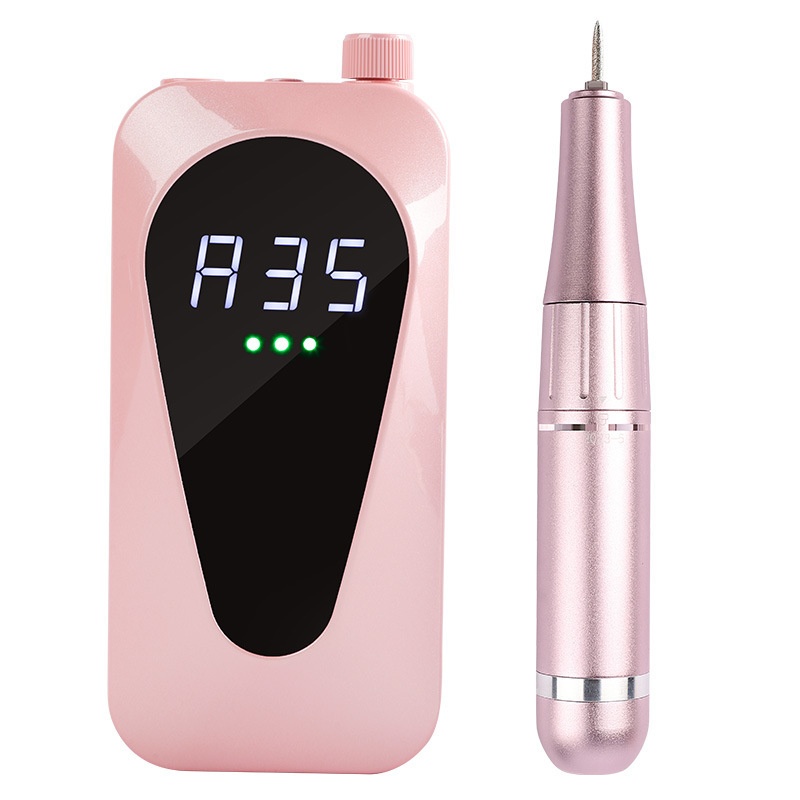 USBRechargeable Nail Drill:Portable Electric Nail Filing And Polish Removal Machine For Professional Nail Salons