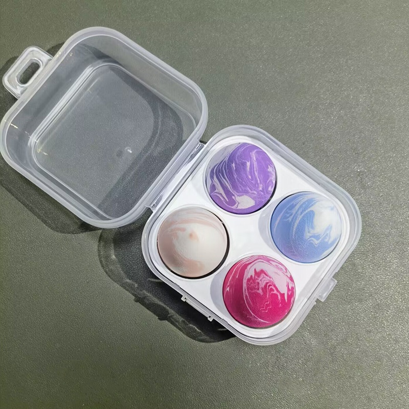 Two-color Makeup Egg,Wet And Dry Dual-use Powder Puff,Mixed Color Multi-color Makeup Egg,Makeup Egg,Non-latex Super Soft Makeup Egg
