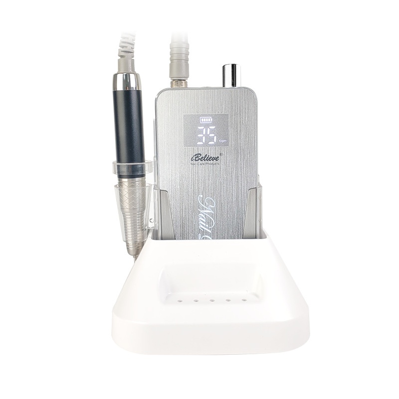 High-Speed Nail Drill:Portable Brushless Manicure Machine For Nail Salons,Professional Nail Polish Remover Tool
