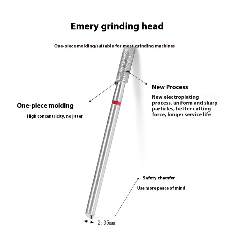 30-Piece Nail Drill Bit Set:Russian-Style Nail Prep Kit For Cuticle Removal And Nail Shaping,Replacement Heads For Nail Drill Machine